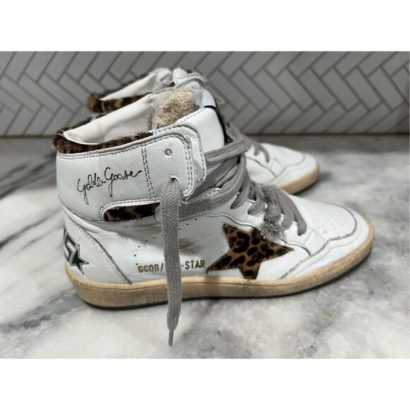 Women's Sky-Star with signature and leopard print pony skin inserts Size 6 - Picture 1 of 15